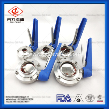 Sanitary Butterfly Valve with 3A cerification